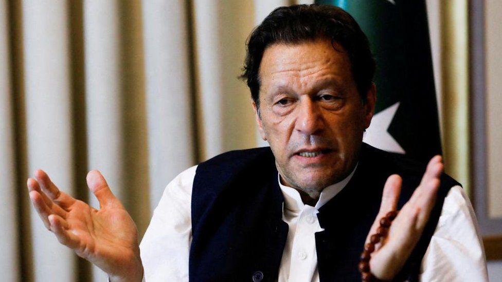 Former Pakistan PM Imran Khan