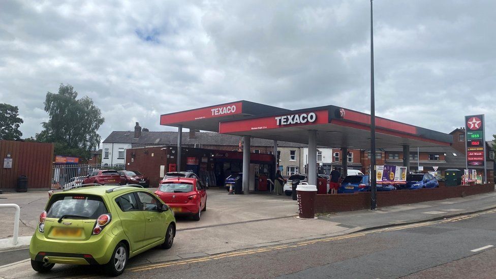 Fuel costs Walkden garage dropped prices to give back, boss says BBC