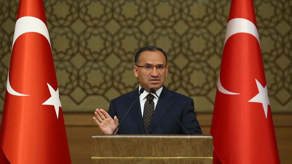 Turkish Justice Minister Justice Minister Bekir Bozdag. File photo