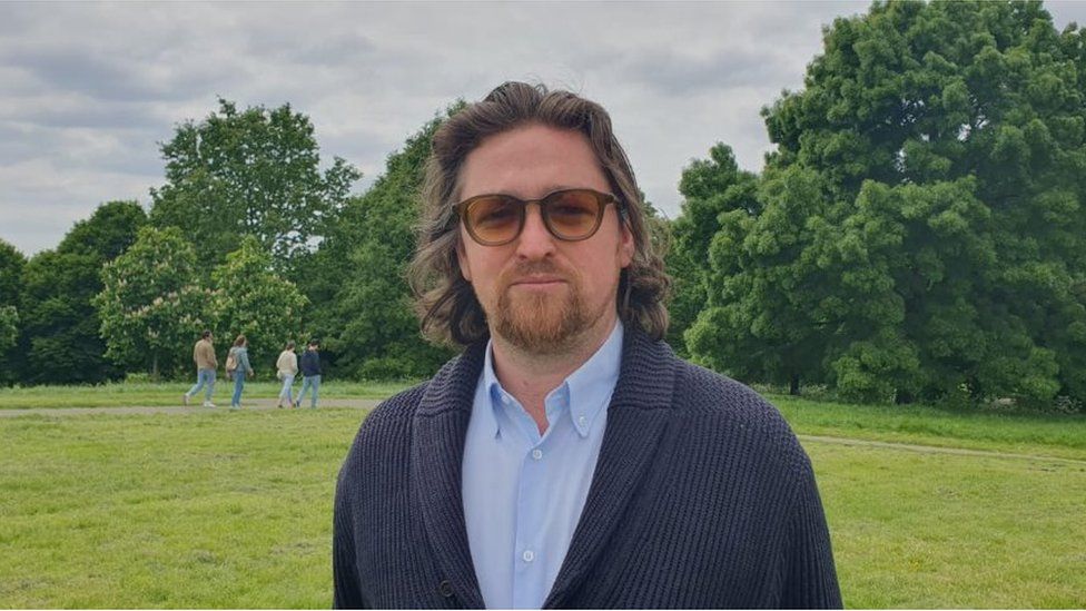 Local resident in park