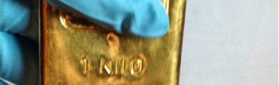 Gold bar seized by Dutch prosecutors (image courtesy FIOD)