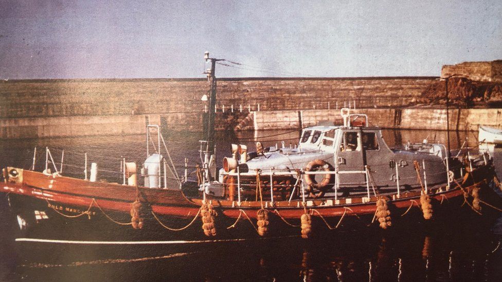 Boat that rescued Martin Stephens