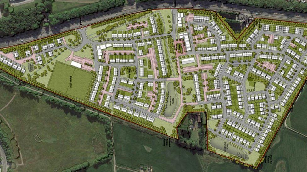 Plans for more than 500 homes on outskirts of Aberdeen BBC News