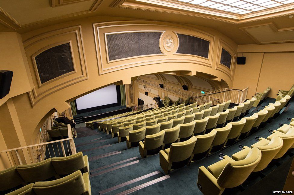 Regent Street Cinema interior, pictured in 2015 after a three-year restoration