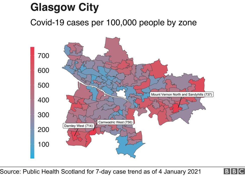 Covid in Scotland Are cases high in your community? BBC News