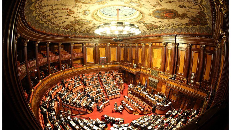 Italian Senate chamber
