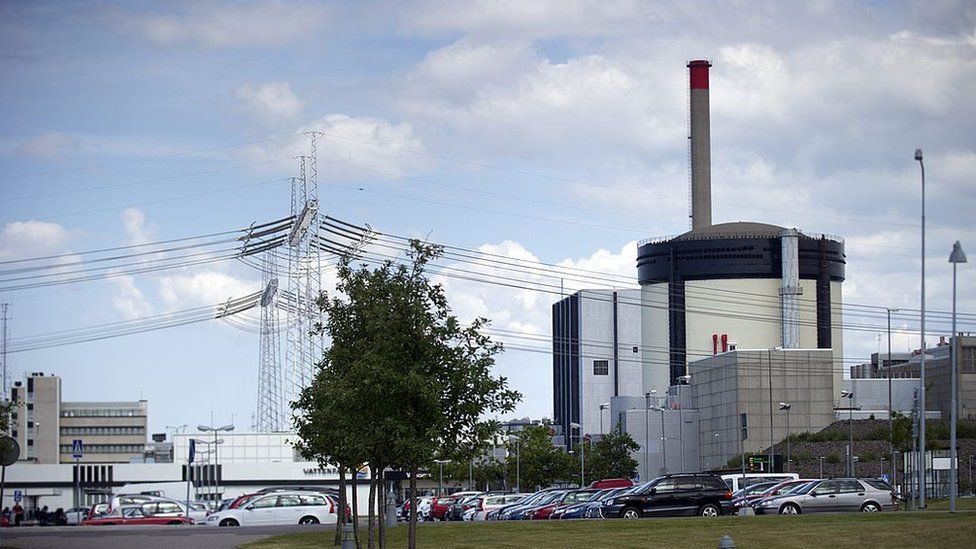 Sweden's Ringhals atomic power station - file pic