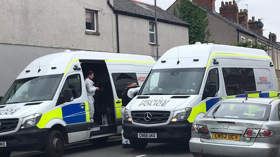 Police are investigating after a man was stabbed in Cardiff