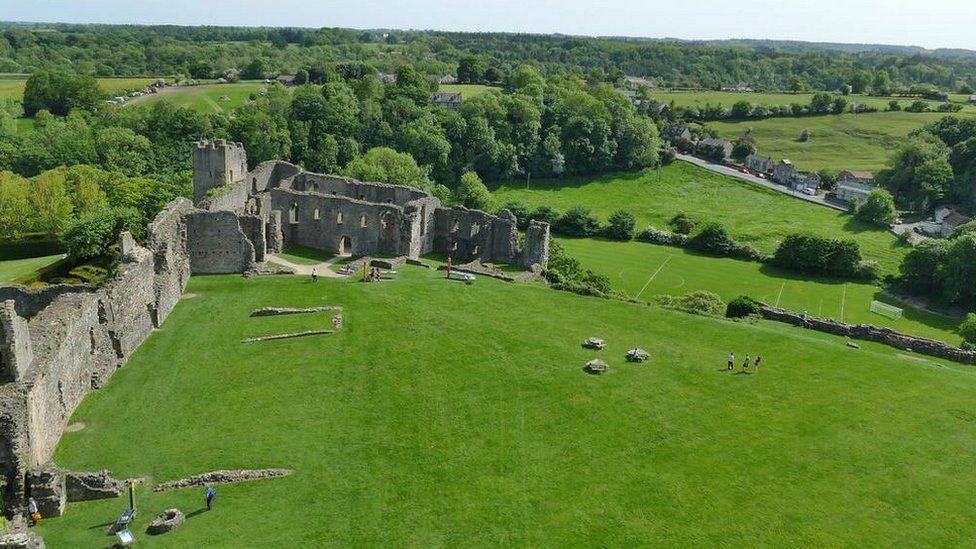 View from Richmond castle