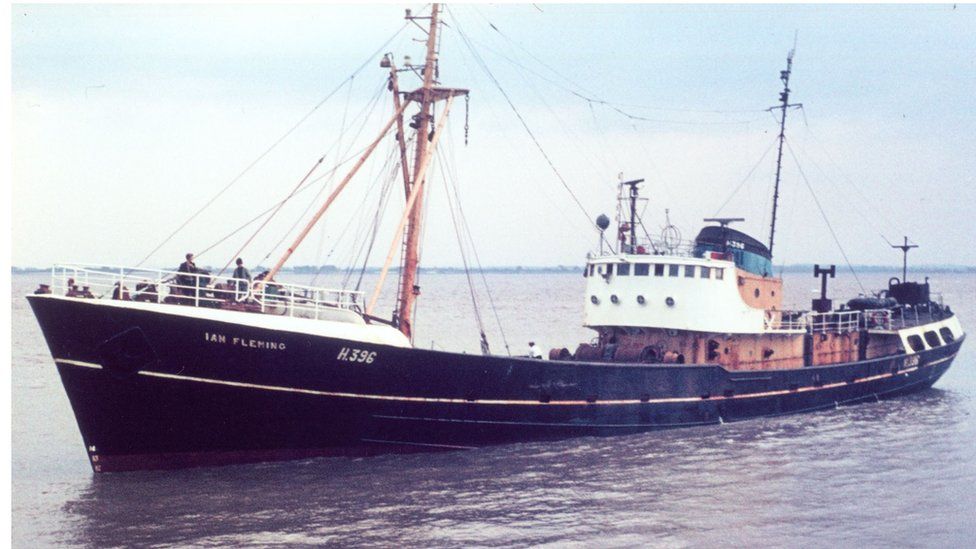 The Ian Fleming trawler
