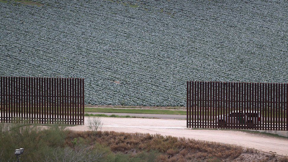 Border wall McAllen