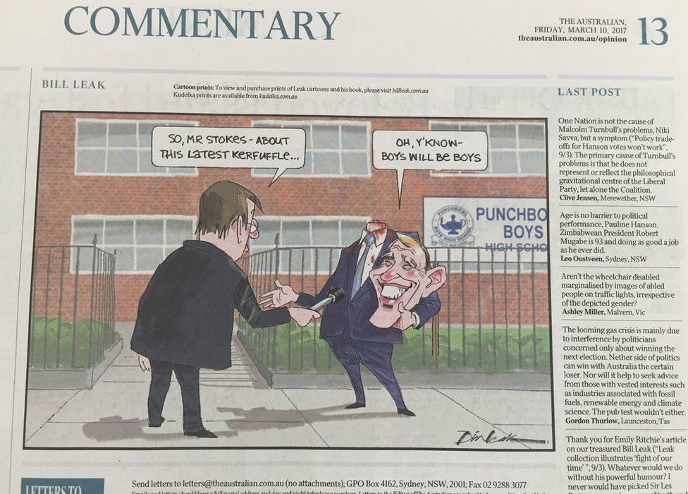 Bill Leak dies A brilliant cartoonist who polarised Australia BBC News