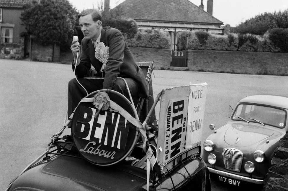 Tony Benn in the 1955 General Election