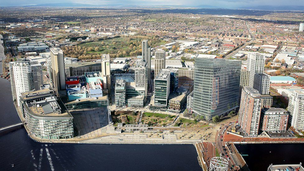 MediaCityUK set to double in size in £1bn expansion BBC News