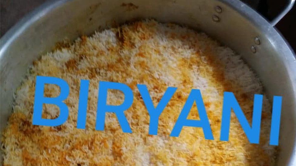 A Biryani curry on Facebook Marketplace