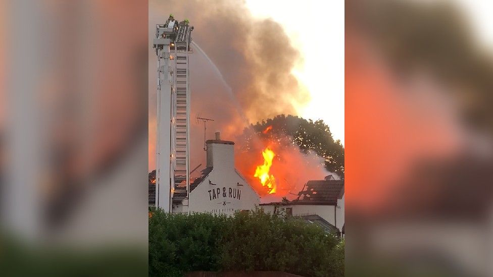 Pub fire