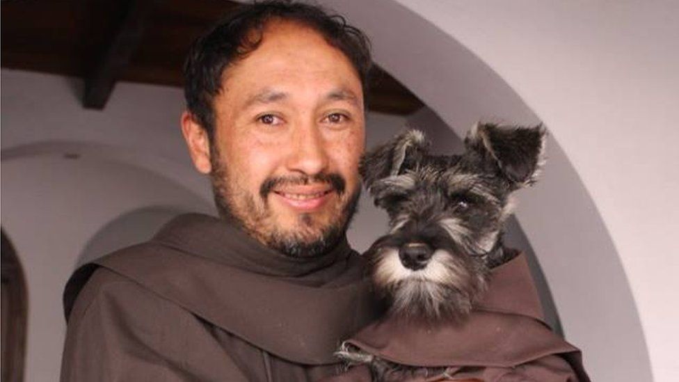 Friar Carmelo, the Bolivian dog