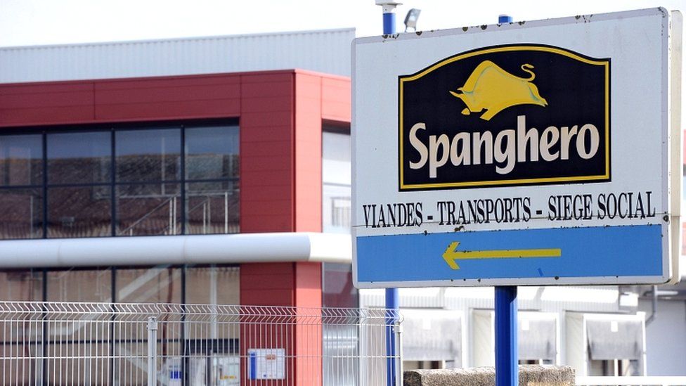 File picture of the Spanghero plant in Castelnaudary, south-eastern France (February 2013)