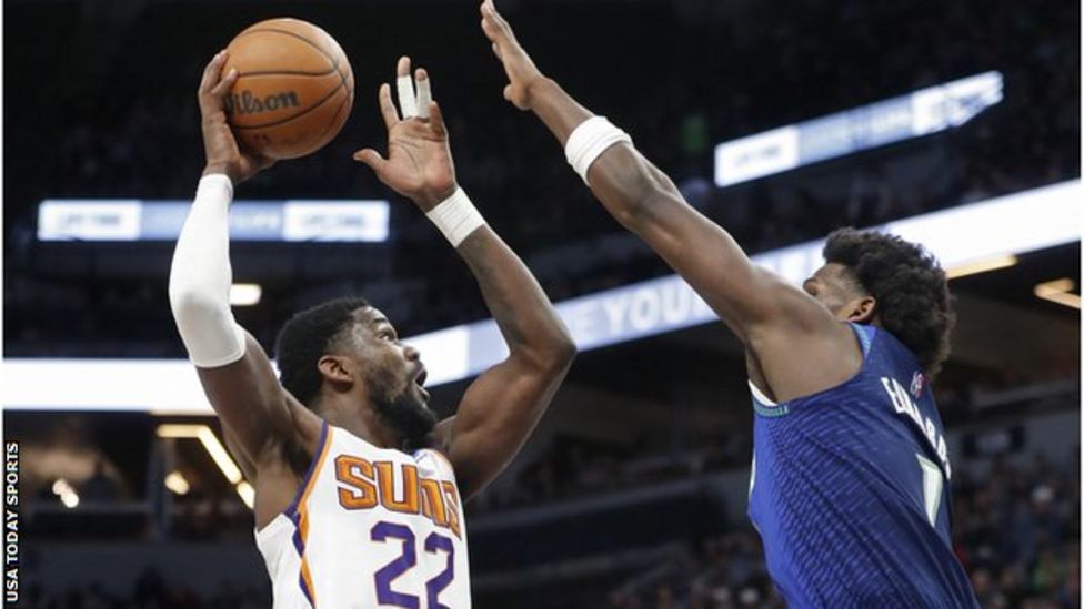 NBA: Phoenix Suns Beat Minnesota Timberwolves As Deandre Ayton Scores ...