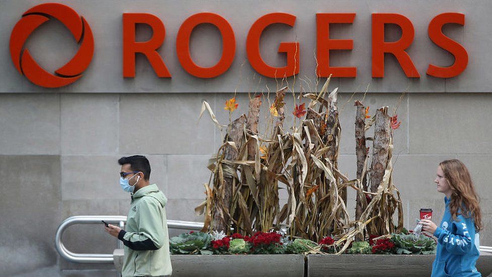 The Rogers headquarters in Toronto.