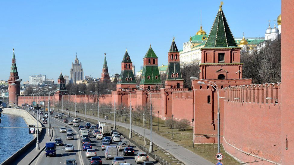 Kremlin wall, Moscow - file pic