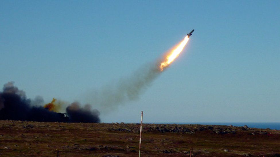 Russian cruise missile test - file pic