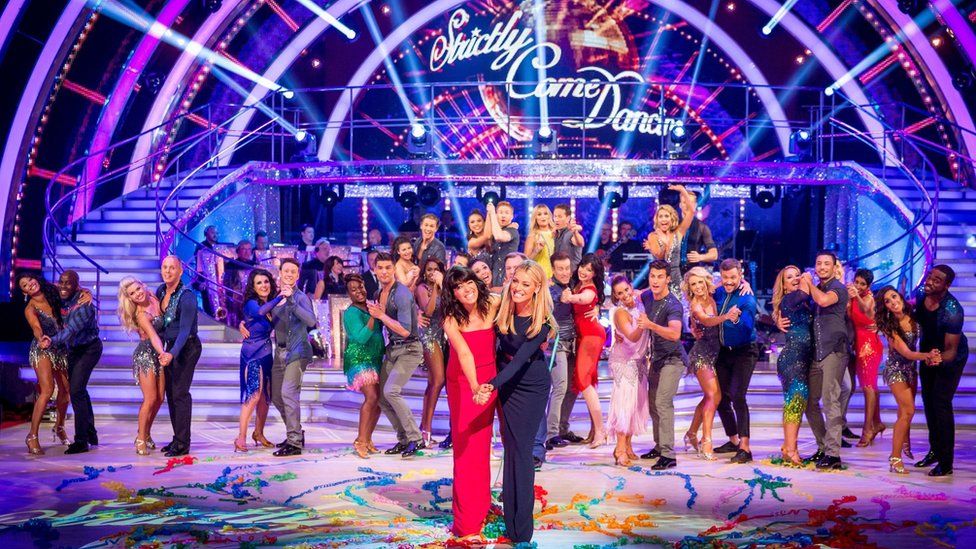 The dancers and presenters of Strictly Come Dancing 2016