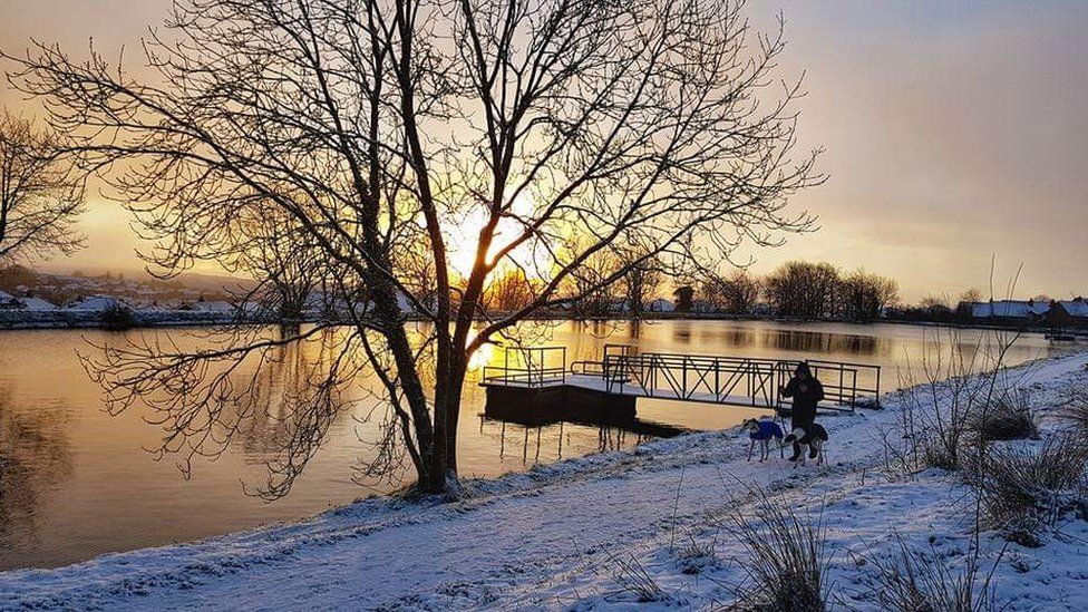 Capturing the beauty of winter across Northern Ireland - BBC News