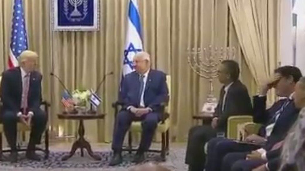 Meeting of Israeli officials with President Trump - 22 May 2017