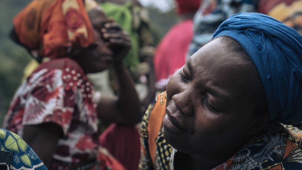Women who have lost relatives in the floods - eastern DR Congo, 6 May 2023