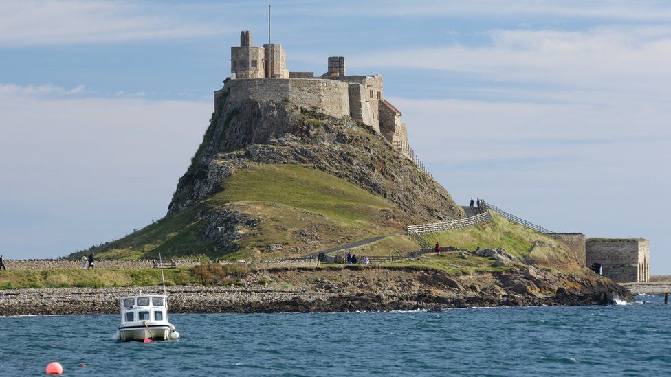The castle on Holy Island