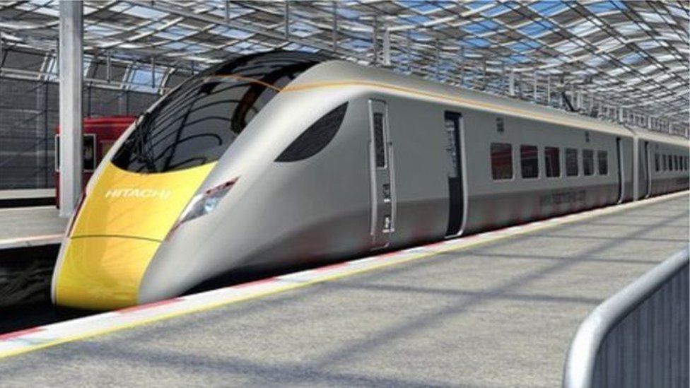 Trains like this will run on the main line from Swansea to London