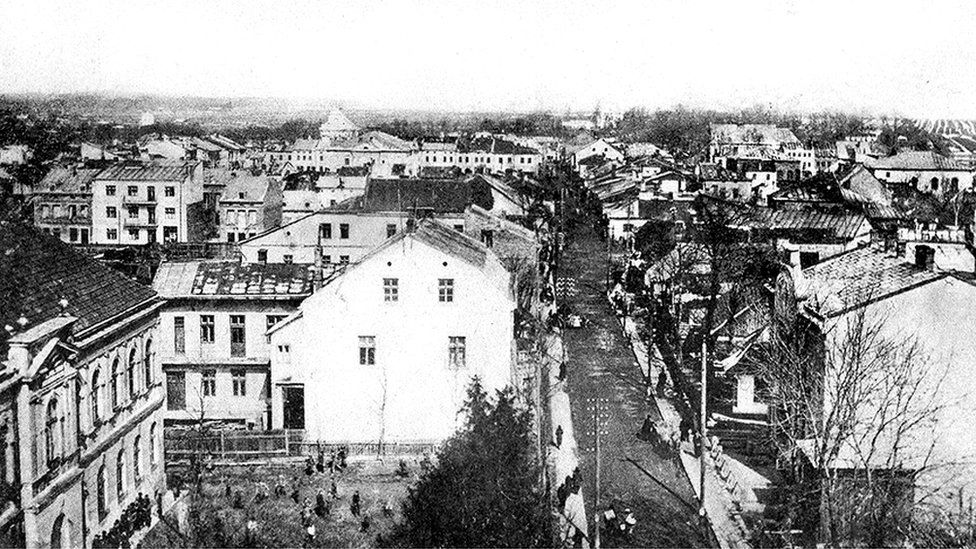 View of pre-World War Two Rava-Ruska