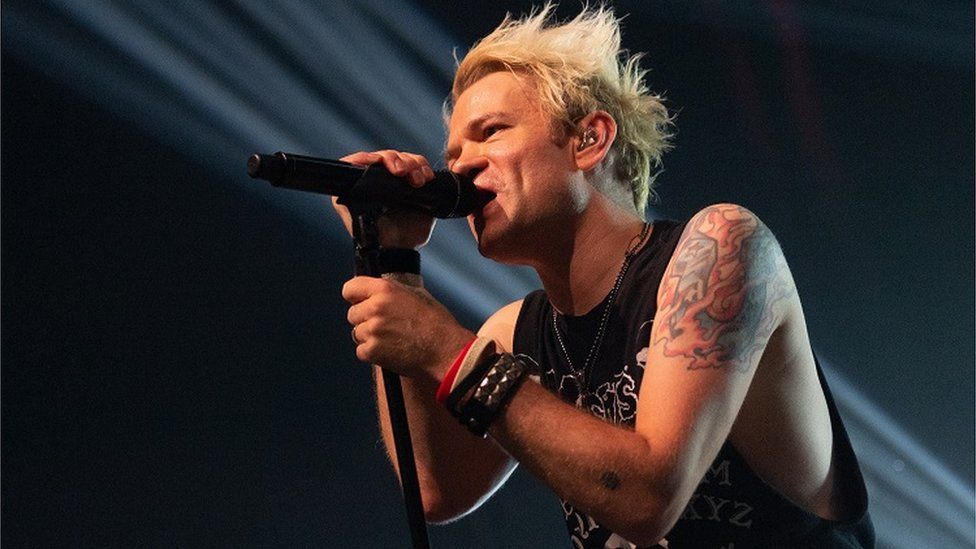 Sum 41 frontman and founding member Deryck Whibley