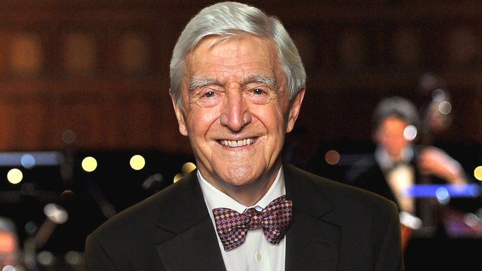 Picture shows Michael Parkinson for Swingin' Christmas on BBC TWO in December 2010