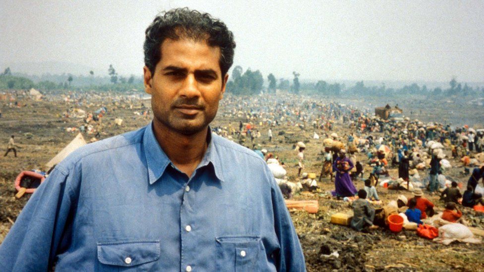 George Alagiah, pictured in 1994