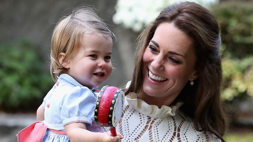 Princess Charlotte and her mother