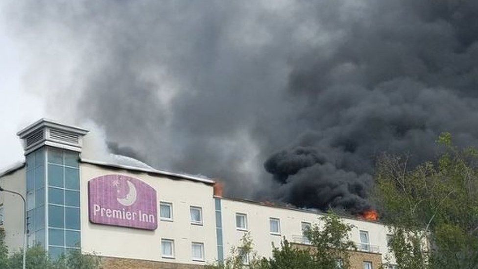 Hotel fire
