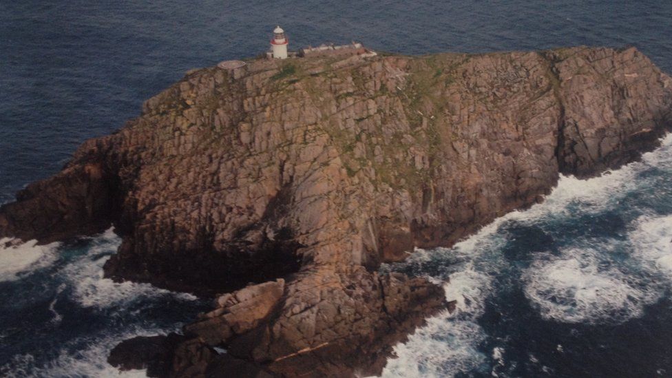 The helicopter's black box was located close to Blackrock Lighthouse