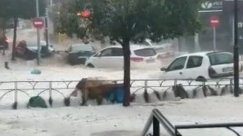 Flash Floods In South-eastern Spain Kill At Least Five - BBC News