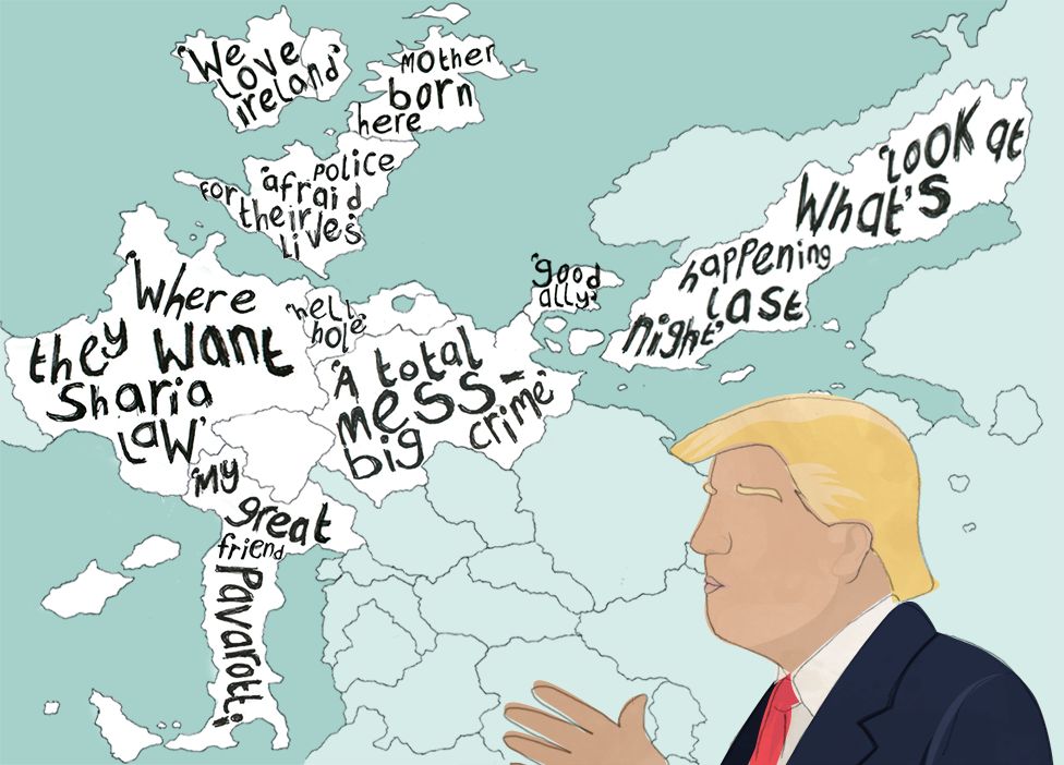 Trump's views on Europe