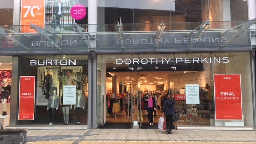 Burtons and Dorothy Perkins are closing this month