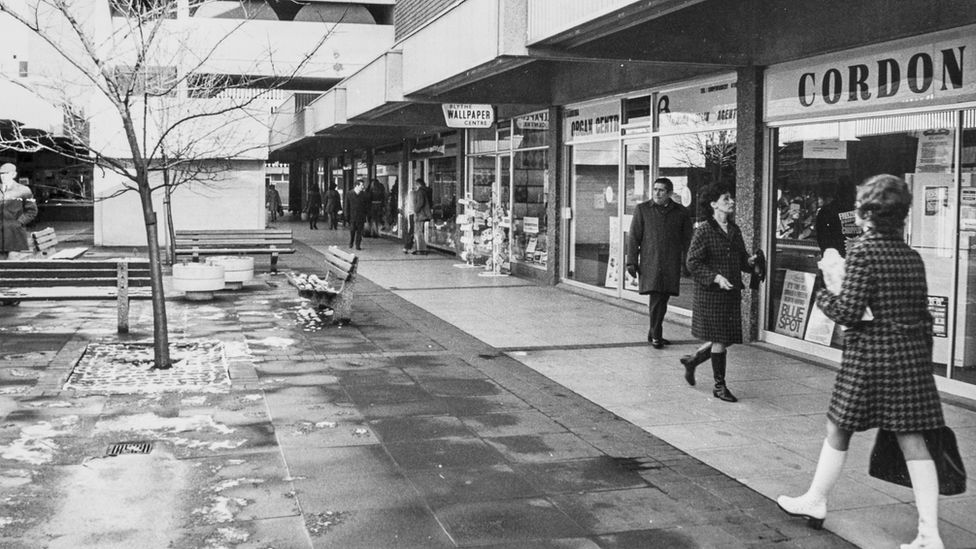 Riverside Shopping Centre in its heyday