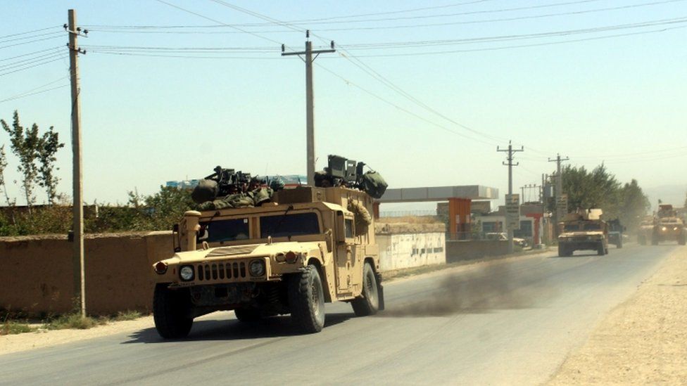 Afghan forces leave Kunduz's Charkhab area to engage the Taliban