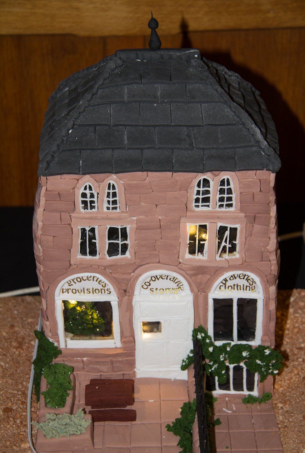 Co-op made from cake