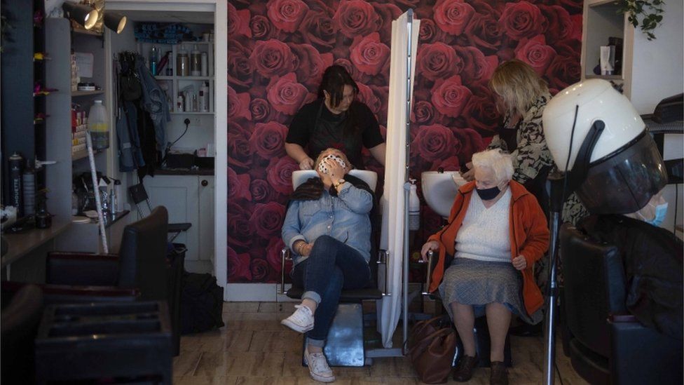 A Belfast hair salon
