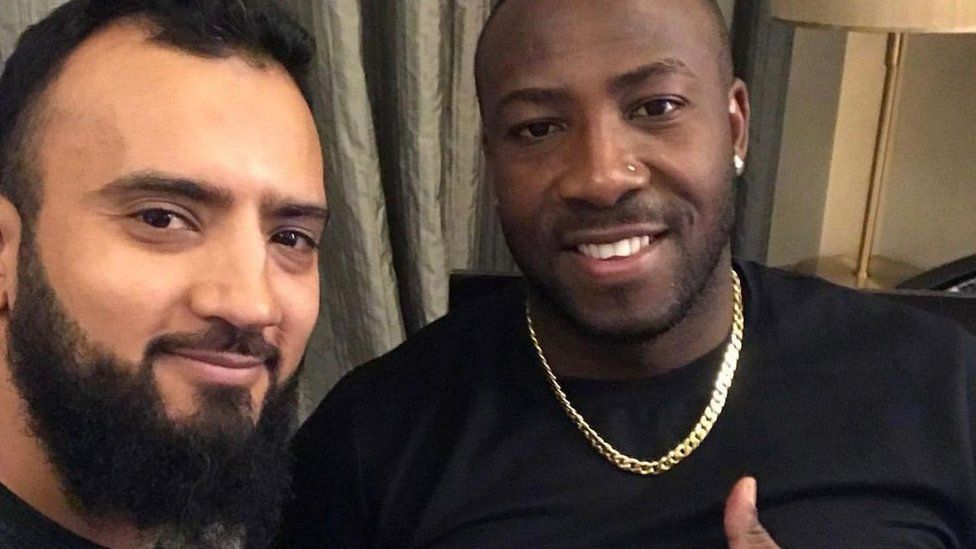 Mohsin Arif and Andre Russell