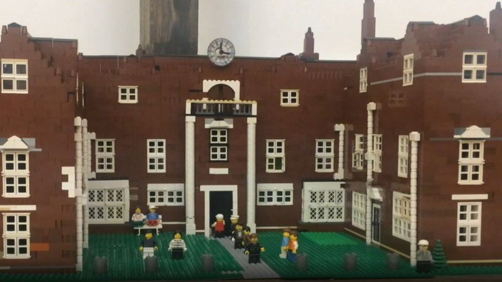 Christchurch Mansion, Ipswich in Lego