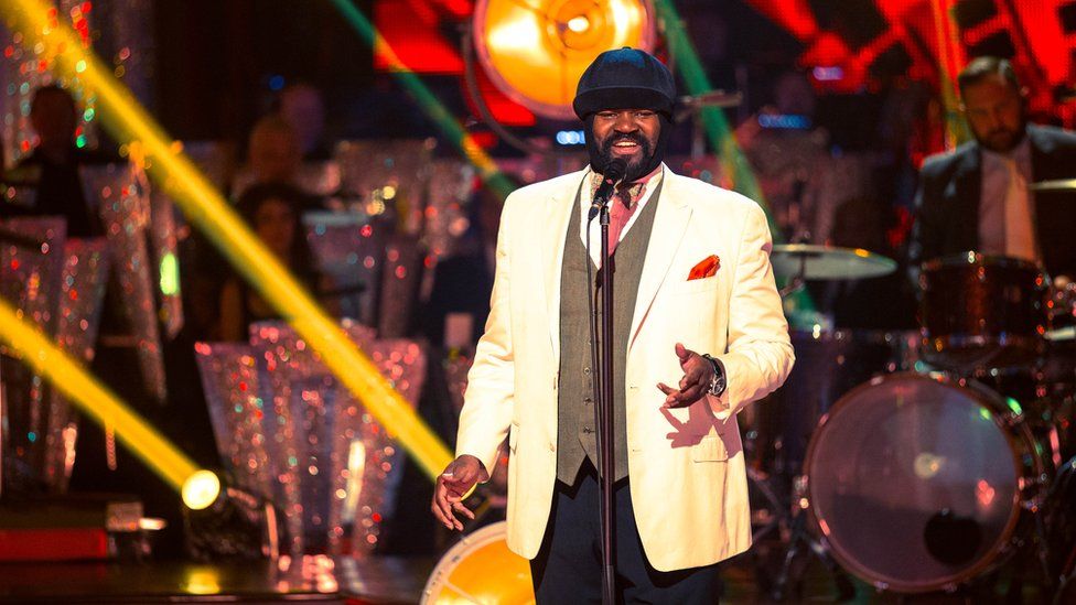 Gregory Porter performs for Strictly Come Dancing