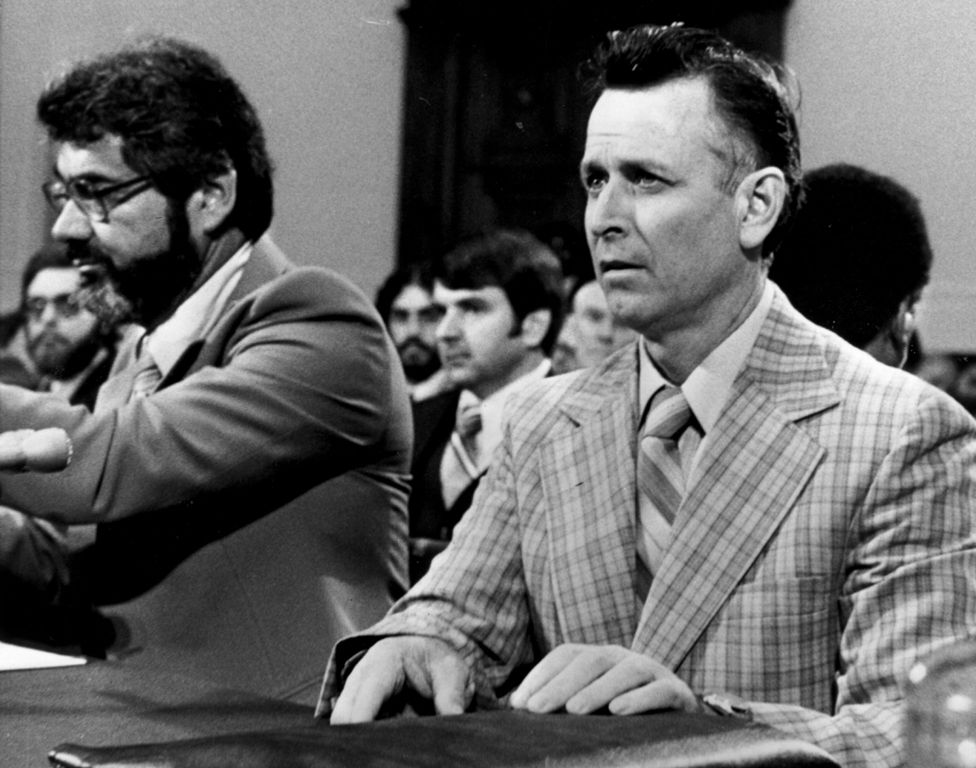 August 1968: James Earl Ray giving evidence before the House Committee Investigation of Assassinations